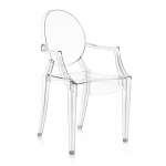 Ghost Clear Arm Chair