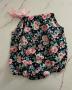 New Home Grown African Navy Roses Romper 18/24M
