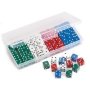 Edx Education Classroom Dot Dice - 16MM 72 Pieces - Container
