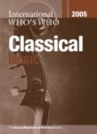 International Who's Who in Classical Music