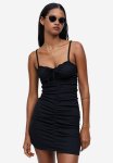 Draped Dress - Black