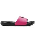 Girls' Ua Ansa Fixed Slides - Black 2.5