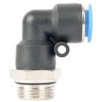 Aircraft - Elbow W o-ring 12MM-1 2 M Pu Hose Fitting - 2 Pack