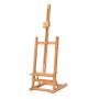 Portable Wooden Tabletop Easel For Sketching & Painting - Natural Color