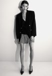 Pleated MINI Skirt - Black checked