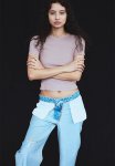 Fitted T-Shirt - Dusty Pink