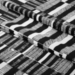 Basketcase Coal Fabric Per Meter