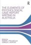 The Elements Of Psychological Case Report Writing In Australia   Paperback