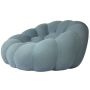 Boneless Bubble Comppresed Sofa In A Box Gaming Lounge & Office Blue