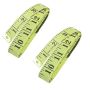 Haberdashery Measuring Tape 150 Cm - 12 Pack - Turquoise