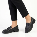 Madison Magnolia Loafer With Saddle - Black - 8