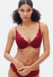 LaCie Lace Super Push-up Bra - Red
