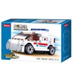 Sluban Power Bricks Pullback Ambulance 54PCS