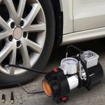 Portable 4X4 Heavy Duty Air Compressor 12V 150PSI 35LPM Pump Tire Inflatable Pump Car Tool With Working Light For Outdoor Emerge