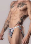 Malepower Your Lace Or Mine Jock Blue