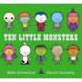 Ten Little Monsters   Paperback