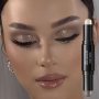 Double Head Eyeshadow Stick Colorful Shimmer Brown High Pigmented Waterproof Cream Eyes Shadow Pencil Long Lasting Makeup Cosmetic