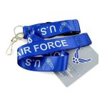 1 X Official Licensed Products Military Navyblue "air Force" Lanyards