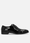 Polo Patent Oxford Lace Up - Black