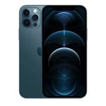Apple Iphone 12 Pro 128GB Certified Pre-owned- Good Quality + Nova-il Case - Pacific Blue
