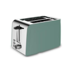 Elektra 2 Slice Green Toaster