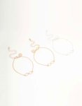 Mixed Metals Infinity Bracelets 3-PACK