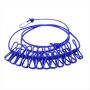 C Retractable Clothes Drying Rack Rope With 12 Clips Clothing Line