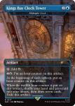Kings Bay Clock Tower - Midnight Clock Secret Lair Drop Series - Damaged