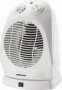 Mellerware Plastic Oscilating Floor Fan Heater With 2 Heat Settings 2000W White