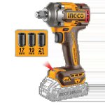 Ingco Impact Wrench Lithium-ion 20V 230NM