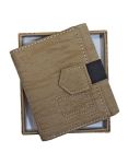 Fino SK-W033 Faux Leather Travel Card Wallet With Box