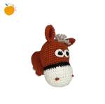 Donkey - Brown Soft Toy For Baby Play Gym