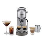 De'Longhi Delonghi EC890.M Dedica Duo Manual Espresso Machine With Cold Brew Full Metal