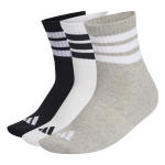 Adidas 3 Stripe Essential Ankle 3PACK Socks