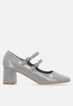 Madison Baran Block Heel - Grey