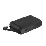 Belkin Boostcharge 10K Power Bank With Integrated Cable Black