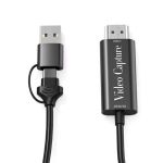 2-IN-1 USB 3.0 + Type-c usb-c To HDMI 4K-HDTV 2 Meter Cable-high Quality-gc