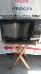 LG Black Microwave