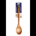 @home 33CM Wooden Slotted Spoon