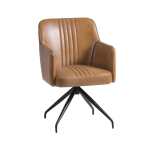 Buffalo Leather Eclipse Luxe Dining Chair