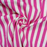Tton Twill Stretch Striped Pink 13232