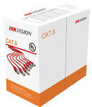 CAT DS-1LN6-UU Hikvision Utp 4 Pair 6 Network Cable 305M Orange