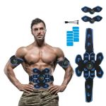 Abs Stimulator Abdominal Toning Belt Trainer Abs Workout Equipment Ab Sport Exercise Belt For Men And Women