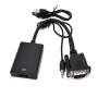 Vga To HDMI Converter With USB Power And 3.5MM Audio Output