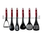 7-PIECE Non-stick Kitchen Utensils Set - Burgundy