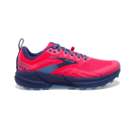Women's Cascadia 16 Trail - Pink flambe cobalt - UK6