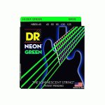 Dr Neon Green Bass 5 Strings 45-130