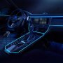 1PC 3 M USB Car Atmosphere Light - Ice Blue Strip Car LED Light Indoor USB Neon Strip Light