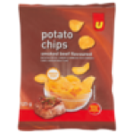 Smoked Beef Flavoured Chips 125G