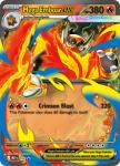 Mega Emboar Ex 035 Jumbo Mega Evolution Promo - Damaged Holofoil